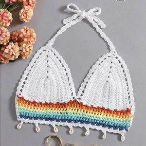 Swimsuit top crochet